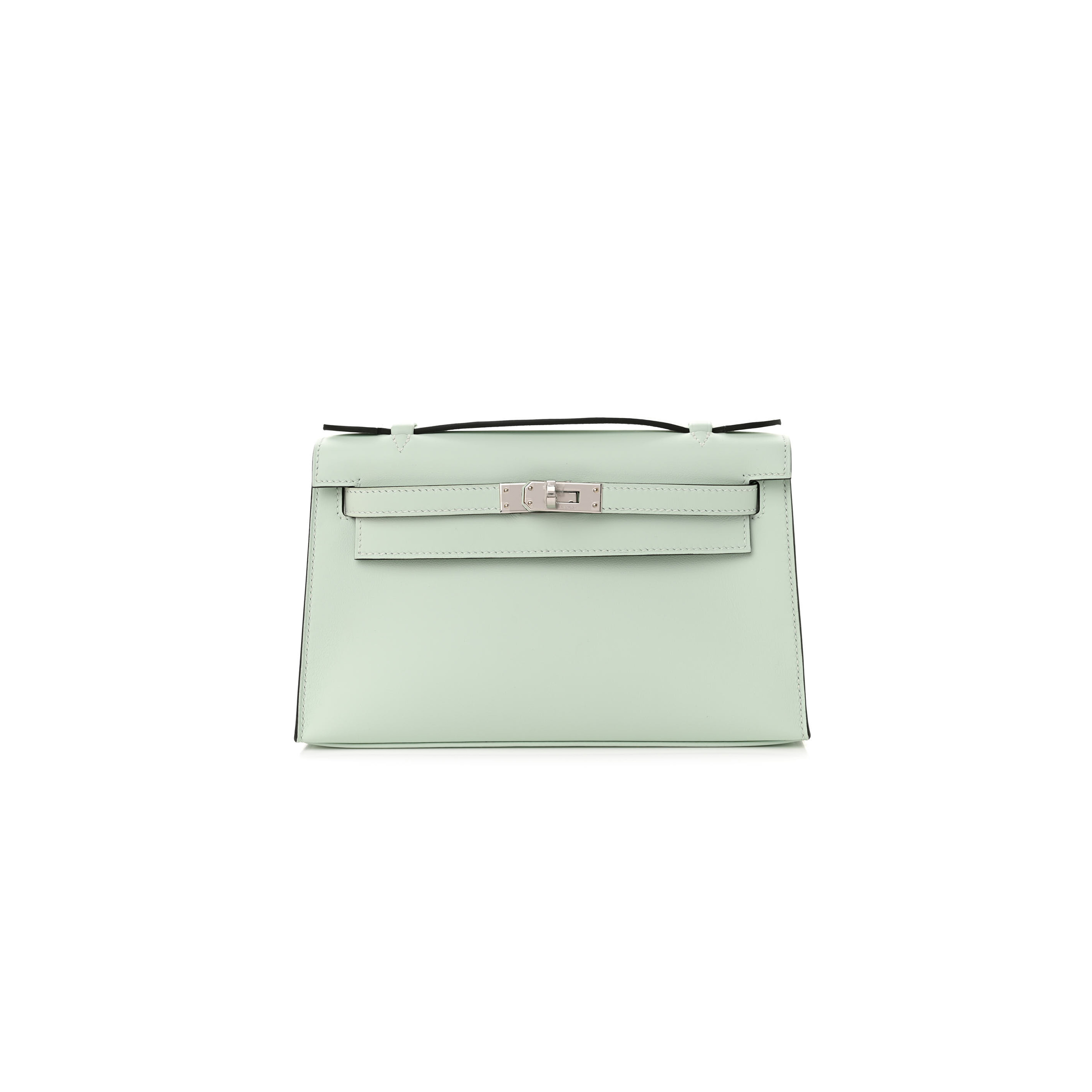H**mes swift kelly pochette clutch vert peppermint (22*14*7cm)